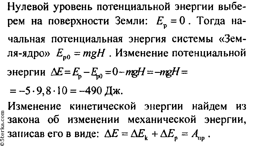 Модуль скорости ядра