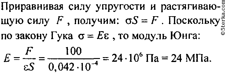 Определите модуль упругости хрящевой ткани