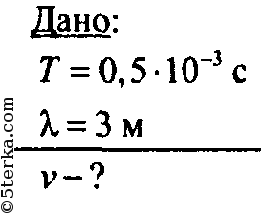 Источник колебаний с периодом 5мс