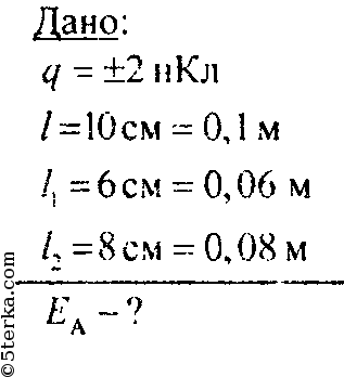 Между зарядами q