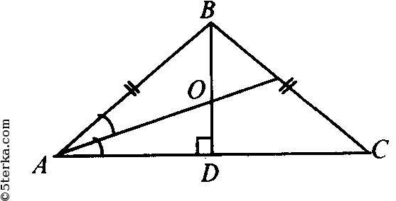 Высота делит угол на два равных. Треугольник с высотой и двумя отрезками. Высота проведенная к стороне треугольника рисунок. Отрезок равен 2/3 высоты треугольника. Даны три отрезка.