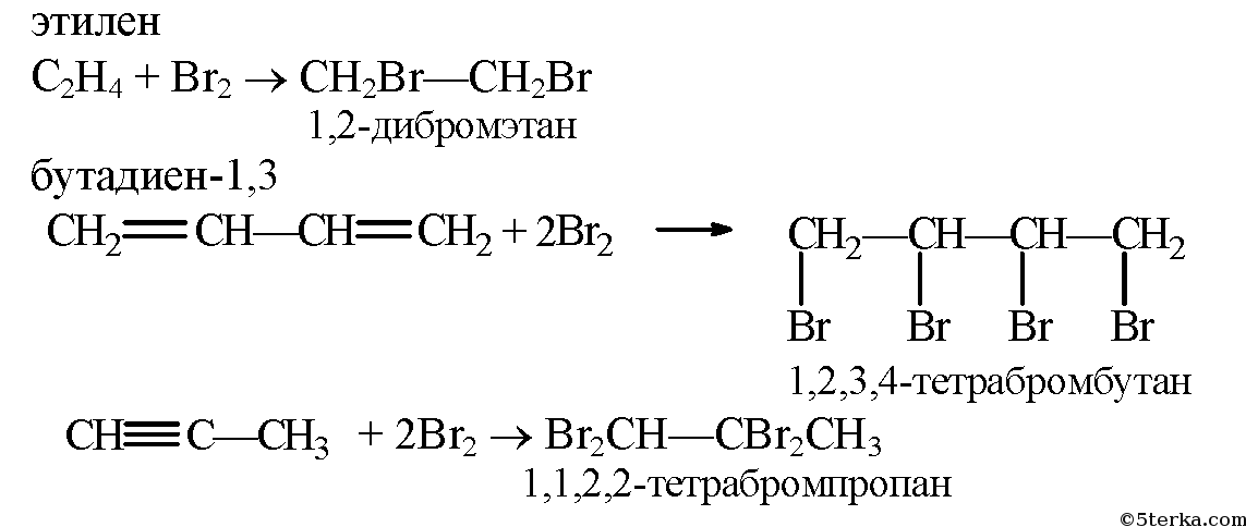 Уравнение реакции бутадиена 1 3. Бутадиен-1.3 и бромная вода. Бутадиен 1 3 1 2 3 4 тетрабромбутан. Получение тетрабромбутана из бутадиена. Бром + 1,3 бутадиен реакция присоединения.