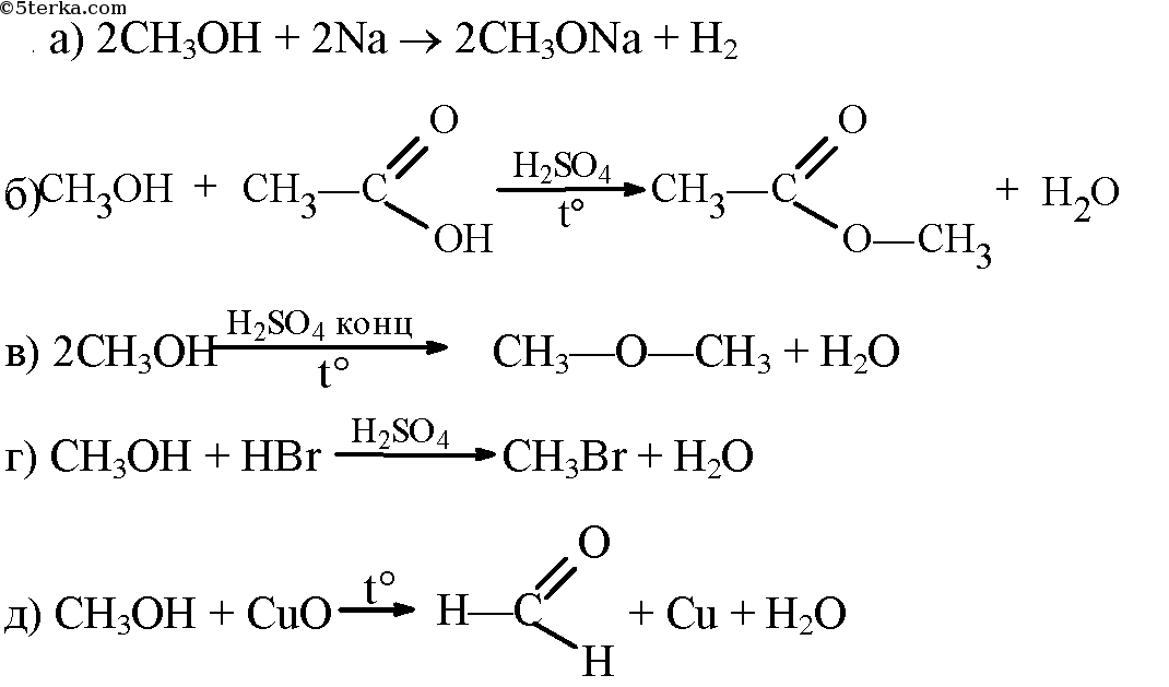 Реакция спирта с бромоводородом. Метанол химические свойства реакции. Метанол химические свойства метанола. Химические реакции метанола. Схема реакции метанола.