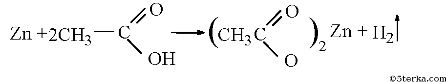 Реакция между уксусной кислотой и магнием. Уксусная кислота и цинк. Взаимодействие уксусной кислоты с цинком уравнение реакции. Уравнение реакции уксусной кислоты с цинком. Взаимодействие уксусной кислоты с цинком.