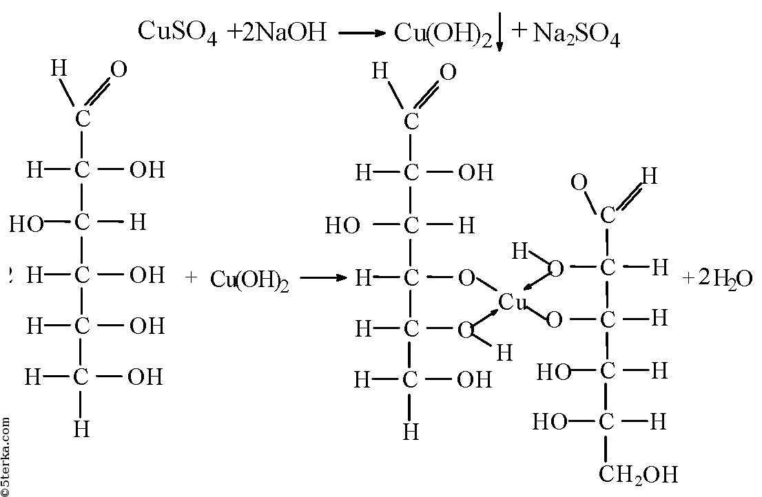 Глюкоза плюс гидроксид натрия уравнение реакции