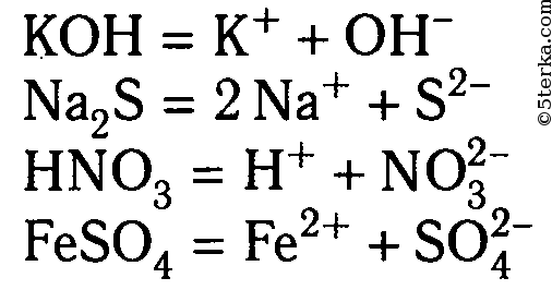 Запишите уравнение диссоциации сульфата калия