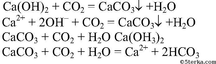 Реакция взаимодействия углекислого газа с известковой водой. Гидроксид кальция и углекислый ГАЗ реакция. Карбонат кальция плюс диоксид углерода плюс вода. Реакция углекислого газа с гидроксидом кальция. Гидроксид кальция плюс оксид углерода 4.