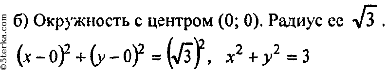 Уравнение окружности 2 3